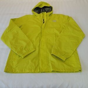 The North Face HyVent Full Zip 100% Nylon Rain Jacket w/ Hood Boys XL